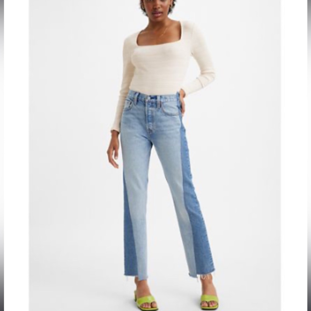 Levi's 501® Spliced Jeans, Parallel Universe Indigo